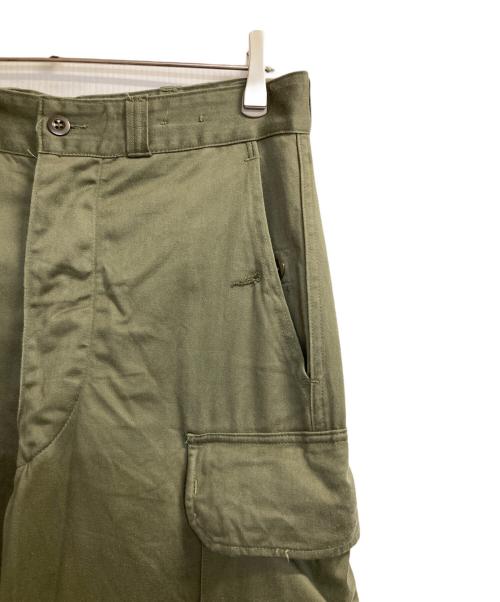 French Army（フランス軍）French Army (フレンチアーミー) M-64フィールドパンツ グリーン サイズ:記載なしの古着・服飾アイテム