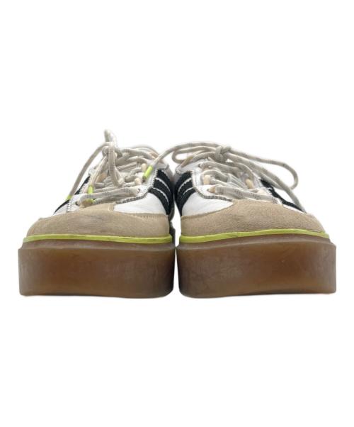 adidas（アディダス）adidas (アディダス) SUPERSLEEK 72 ホワイト×ベージュ サイズ:23.5cmの古着・服飾アイテム