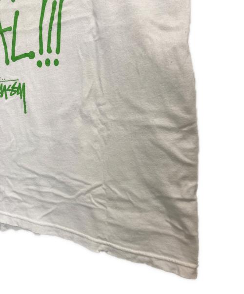 stussy（ステューシー）stussy (ステューシー) コラボTシャツ ホワイト サイズ:Mの古着・服飾アイテム