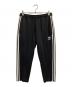 adidas（アディダス）の古着「SUPER STAR RELAX CROPPED PANTS」｜ブラック