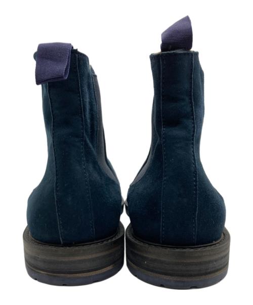 vittoria bellini（ヴィットリアベリーニ）vittoria bellini (ヴィットリアベリーニ) サイドゴアスウェードブーツ ネイビー サイズ:40の古着・服飾アイテム