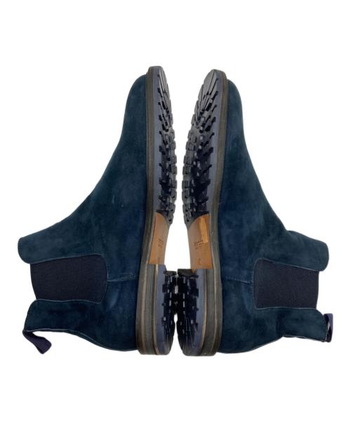 vittoria bellini（ヴィットリアベリーニ）vittoria bellini (ヴィットリアベリーニ) サイドゴアスウェードブーツ ネイビー サイズ:40の古着・服飾アイテム