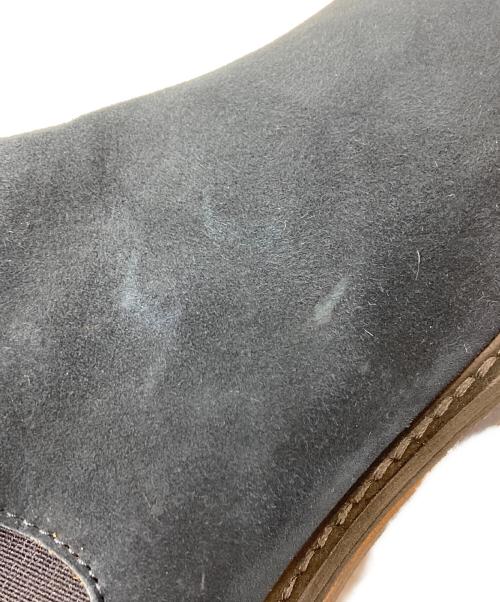 vittoria bellini（ヴィットリアベリーニ）vittoria bellini (ヴィットリアベリーニ) サイドゴアスウェードブーツ ネイビー サイズ:40の古着・服飾アイテム