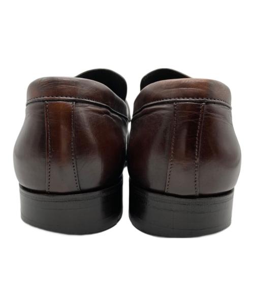 Santoni（サントーニ）Santoni (サントーニ) 別注ローファー ブラウン サイズ:7の古着・服飾アイテム