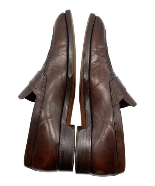Santoni（サントーニ）Santoni (サントーニ) 別注ローファー ブラウン サイズ:7の古着・服飾アイテム