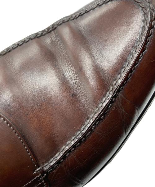 Santoni（サントーニ）Santoni (サントーニ) 別注ローファー ブラウン サイズ:7の古着・服飾アイテム