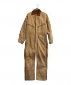 CarHarttカーハート）の古着「ダックキルティングライナーオールインワン」｜カーキ