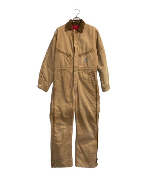 CarHartt（カーハート）CarHartt (カーハート) ダックキルティングライナーオールインワン カーキ サイズ:38Ｒの古着・服飾アイテム