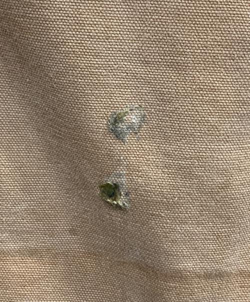 CarHartt（カーハート）CarHartt (カーハート) ダックキルティングライナーオールインワン カーキ サイズ:38Ｒの古着・服飾アイテム