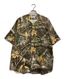 KEBOZ（ケボズ）の古着「REAL TREE CAMO COTTON BASEBALL JERSEY」｜グリーン