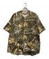 KEBOZ（ケボズ）の古着「REAL TREE CAMO COTTON BASEBALL JERSEY」｜グリーン