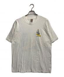 FRUIT OF THE LOOM（フルーツオブザルーム）の古着「チームドナルドサーフィンTシャツ」｜ホワイト