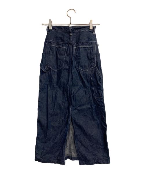 AURALEE（オーラリー）AURALEE (オーラリー) HARD TWIST LIGHT DENIM SKIRT インディゴの古着・服飾アイテム