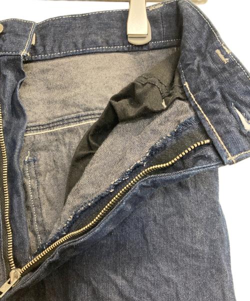 AURALEE（オーラリー）AURALEE (オーラリー) HARD TWIST LIGHT DENIM SKIRT インディゴの古着・服飾アイテム