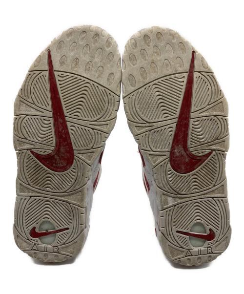 NIKE（ナイキ）NIKE (ナイキ) AIR MORE UP TEMPO96 ホワイト×レッド サイズ:27cmの古着・服飾アイテム