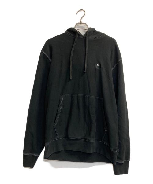 stussy（ステューシー）stussy (ステューシー) 8 Ball Applique Pullover Hoodie 8ボール刺繍プルオーバーパーカー ブラック サイズ:記載なしの古着・服飾アイテム
