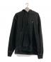 stussy（ステューシー）の古着「8 Ball Applique Pullover Hoodie 8ボール刺繍プルオーバーパーカー」｜ブラック