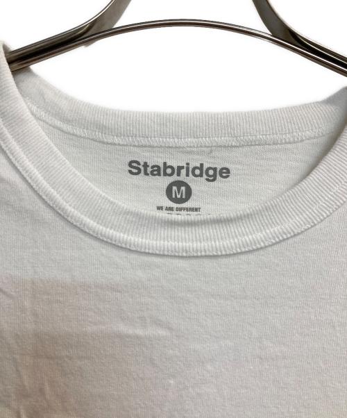 STABRIDGE（スタブリッジ）STABRIDGE (スタブリッジ) TOUGH WORKER'S S/S Tee ホワイト サイズ:Mの古着・服飾アイテム