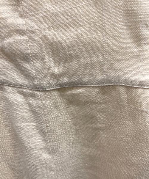 DES PRES（デ プレ）DES PRES (デ プレ) ウェットリネン サロペット アイボリー サイズ:Fの古着・服飾アイテム