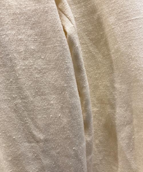 DES PRES（デ プレ）DES PRES (デ プレ) ウェットリネン サロペット アイボリー サイズ:Fの古着・服飾アイテム