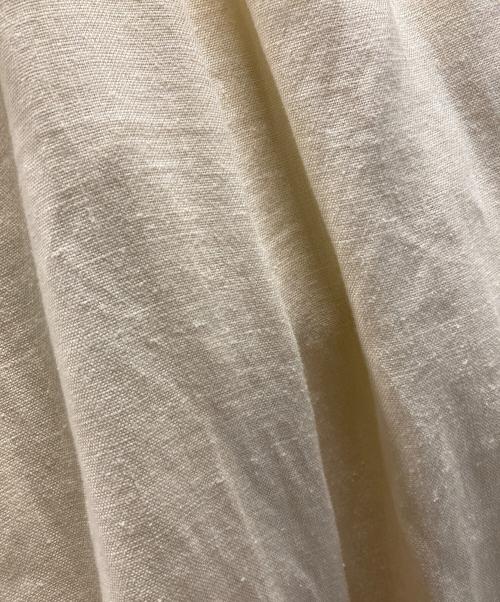 DES PRES（デ プレ）DES PRES (デ プレ) ウェットリネン サロペット アイボリー サイズ:Fの古着・服飾アイテム