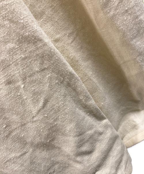 DES PRES（デ プレ）DES PRES (デ プレ) ウェットリネン サロペット アイボリー サイズ:Fの古着・服飾アイテム