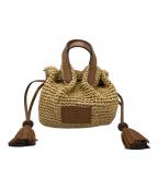 ANYA HINDMARCHアニヤ・ハインドマーチ）の古着「カゴショルダーバッグ」｜アイボリー