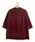 theory luxe (セオリーリュクス) HAVAR NEW MOTION / ストール付きカシミヤ混ノーカラーコート ボルドー サイズ:38：11000円