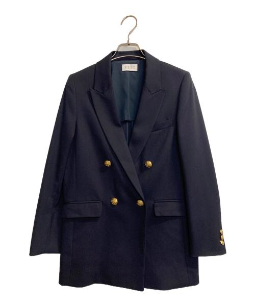 PLST（プラステ）PLST (プラステ) 金釦ダブルジャケット ネイビー サイズ:Sの古着・服飾アイテム