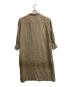 green label relaxing (グリーンレーベルリラクシング) コルトレイクリネン スキッパー ワンピース ベージュ サイズ:記載なし：3500円