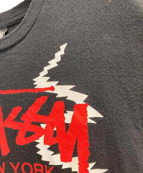 stussy（ステューシー）stussy (ステューシー) ワールドツアーTシャツ ブラック サイズ:Sの古着・服飾アイテム