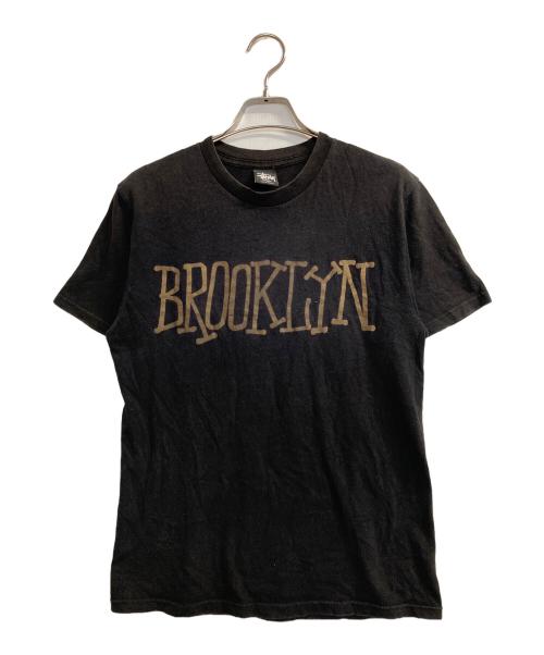 stussy（ステューシー）stussy (ステューシー) BROOKLYN S/S TEE ブラック サイズ:Sの古着・服飾アイテム