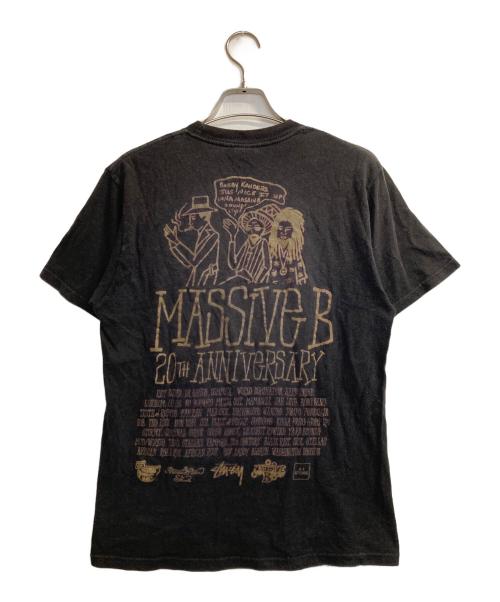 stussy（ステューシー）stussy (ステューシー) BROOKLYN S/S TEE ブラック サイズ:Sの古着・服飾アイテム