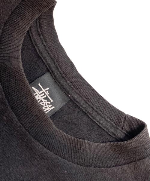 stussy（ステューシー）stussy (ステューシー) BROOKLYN S/S TEE ブラック サイズ:Sの古着・服飾アイテム