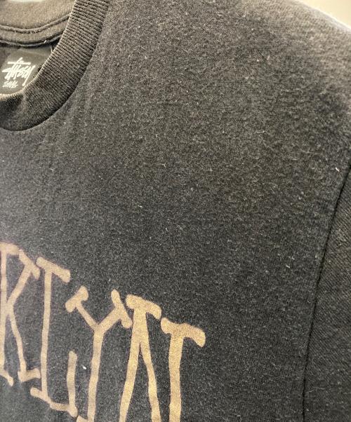 stussy（ステューシー）stussy (ステューシー) BROOKLYN S/S TEE ブラック サイズ:Sの古着・服飾アイテム