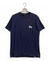 stussy（ステューシー）の古着「ロゴプリントTシャツ」｜ネイビー