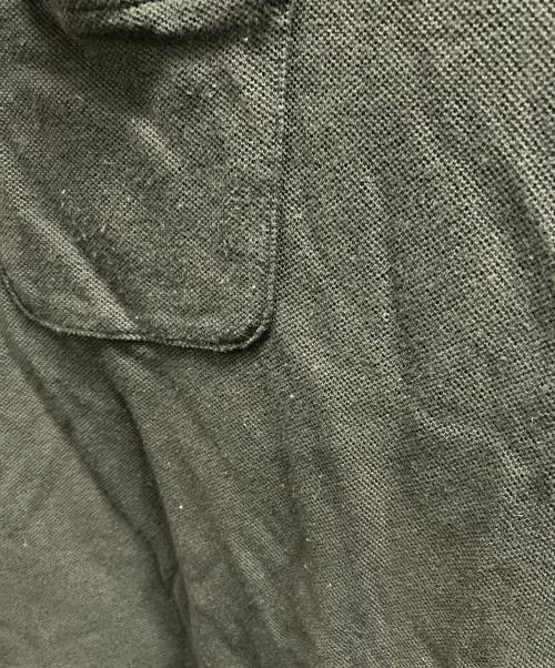 LACOSTE（ラコステ）LACOSTE (ラコステ) ボタンレスポロシャツ ブラック サイズ:5の古着・服飾アイテム