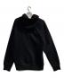 CarHartt (カーハート) HOODED CHASE SWEATSHIRT/ワンポイント刺繍プルオーバーパーカー ブラック サイズ:Ｌ：7000円