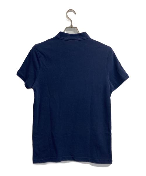 MONCLER（モンクレール）MONCLER (モンクレール) MAGLIA POLO MANICA CORTA/ダブルワッペンポロシャツ ネイビー サイズ:Sの古着・服飾アイテム