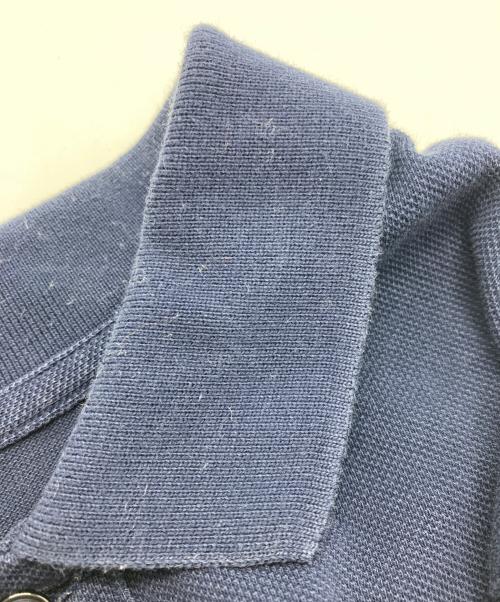 MONCLER（モンクレール）MONCLER (モンクレール) MAGLIA POLO MANICA CORTA/ダブルワッペンポロシャツ ネイビー サイズ:Sの古着・服飾アイテム