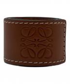 LOEWEロエベ）の古着「SMALL SLAP BRACELET TAN」｜ブラウン