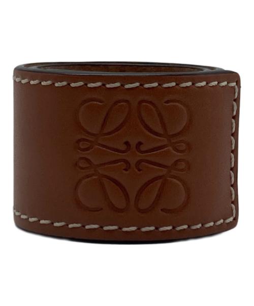 LOEWE（ロエベ）LOEWE (ロエベ) SMALL SLAP BRACELET TAN ブラウンの古着・服飾アイテム