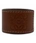 LOEWE（ロエベ）の古着「SMALL SLAP BRACELET TAN」｜ブラウン