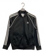 adidasアディダス）の古着「SST TT / ダブルジップトラックジャケット」｜ブラック