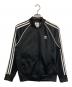 adidas（アディダス）の古着「SST TT / ダブルジップトラックジャケット」｜ブラック