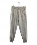 adidasアディダス）の古着「ラインスウェットパンツ」｜グレー