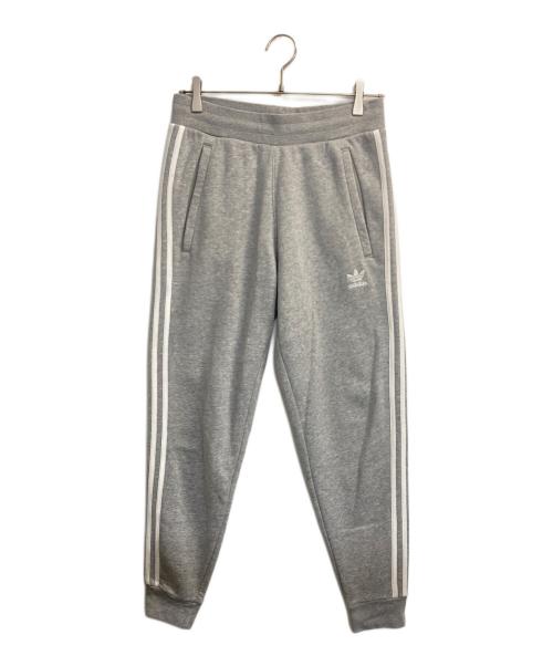 adidas（アディダス）adidas (アディダス) ラインスウェットパンツ グレー サイズ:Ⅼの古着・服飾アイテム