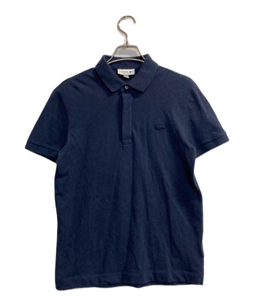 LACOSTE（ラコステ）LACOSTE (ラコステ) レギュラーフィットストレッチパリポロシャツ ネイビー サイズ:XSの古着・服飾アイテム