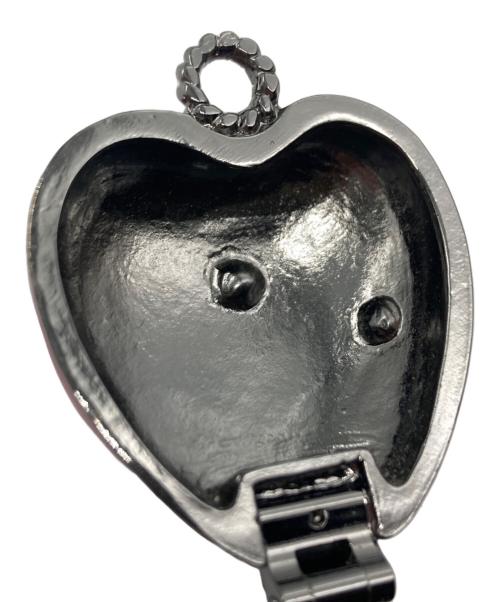 ANNA SUI（アナスイ）ANNA SUI (アナスイ) ストーン装飾ハートロケットペンダント レッドの古着・服飾アイテム