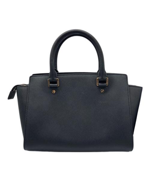 MICHAEL KORS（マイケル・コース）MICHAEL KORS (マイケルコース) 2WAYバッグ ブラックの古着・服飾アイテム